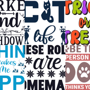 T-shirt Designs حزمة تصاميم تيشرتات 160 تصميم