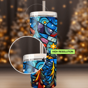 Rotating tumbler mockup