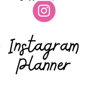 INSTAGRAM - Social Media Planner