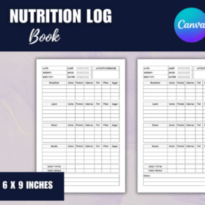 Nutrition Log Book