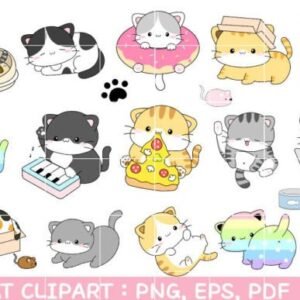 Cat Clipart Clipart Graphic