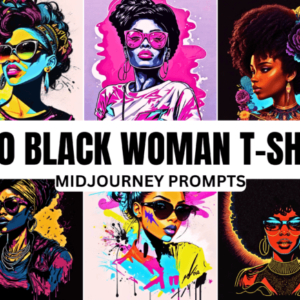 تصميمات تي شيرت للنساء ذات البشرة السوداء عدد 130 تصميم
