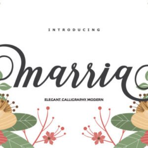 Marria Script Font