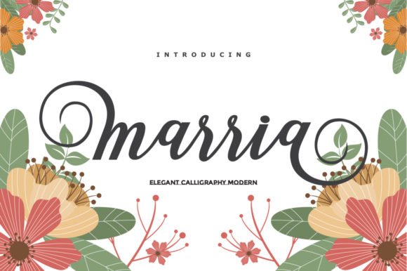 Marria Script Font