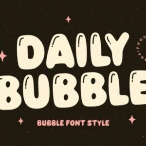 Daily Bubble Font