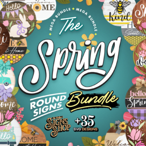 حزمة تصميمات الربيع جميع الامتدادات +35