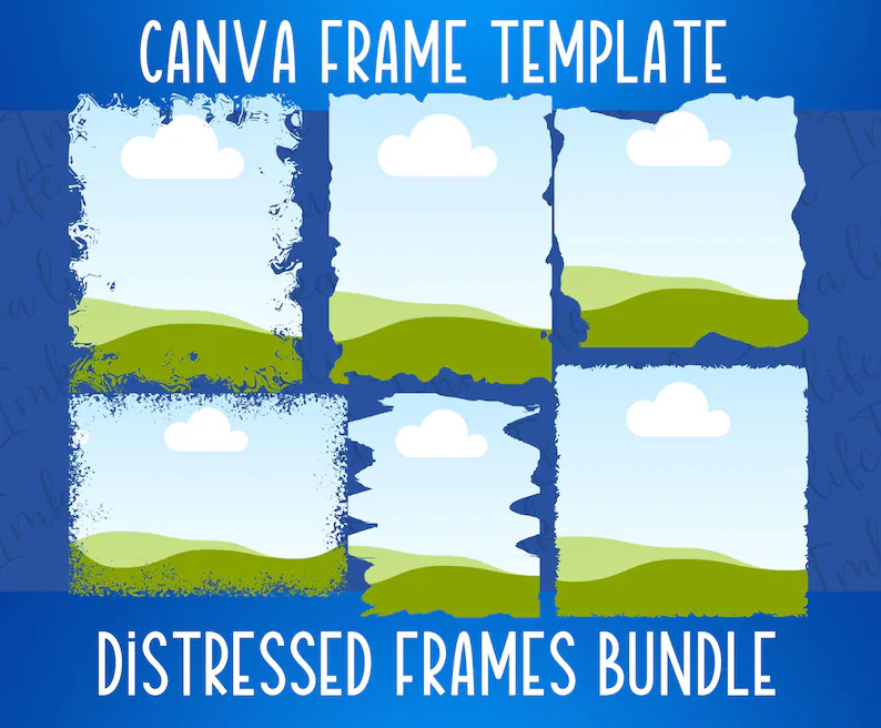 Canva Frames Grunge Texture