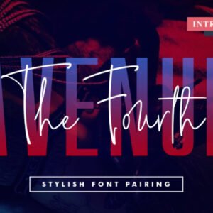 The Fourth Avenue 3 Font