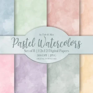 Pastel Watercolor Backgrounds