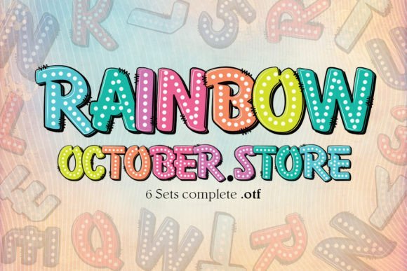 Rainbow Font