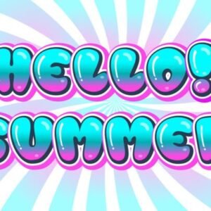 Bubble Pink Blue Font