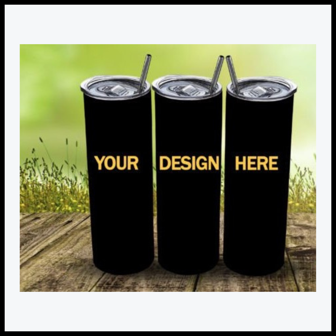 Tumbler Mockup Canva and Psd File