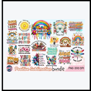 مجموعة كبيرة من التمصميات الايجابية