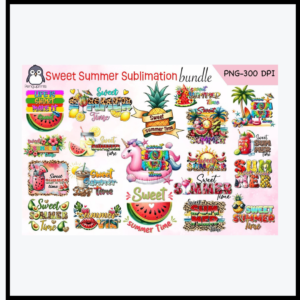 مجموعة تصميمات الحلوى الصيفية